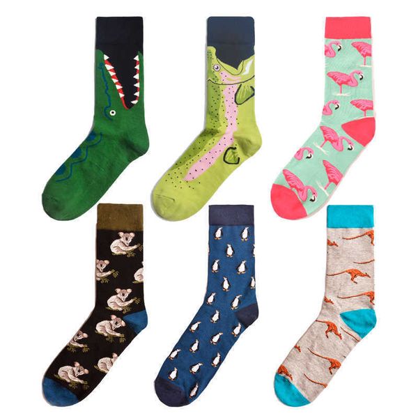 men's socks funky crazy men cotton happy socks koala flamingo kangaroo crocodile salmon harajuku dress brand designer novelty gift hip, Black
men's socks funky crazy men cotton happy socks koala flamingo kangaroo crocodile salmon harajuku dress brand designer novelty gift hip, Black