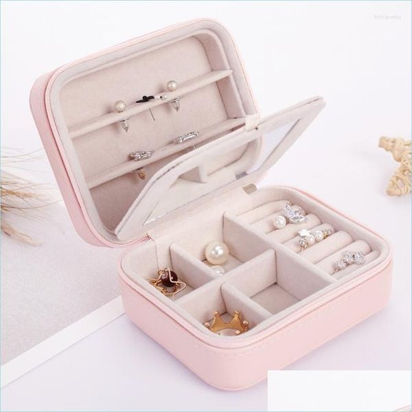 jewelry pouches bags jewelry pouches portable pu leather storage box ring earrings necklace removable compartment organizer case tra dhwc9, Pink;blue
jewelry pouches bags jewelry pouches portable pu leather storage box ring earrings necklace removable compartment organizer case tra dhwc9, Pink;blue
