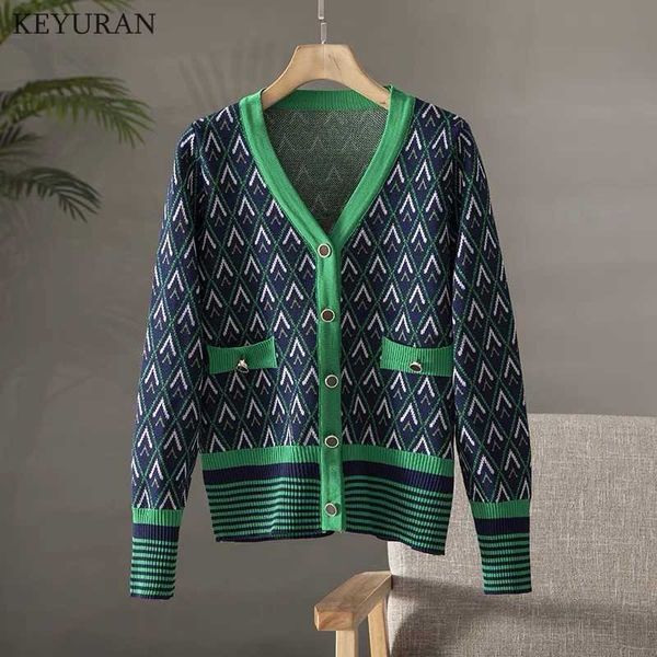 women's knits tees 2022 autumn winter sweater cardigans women single breasted long sleeve vintage argyle casual loose green knitted out, White
women's knits tees 2022 autumn winter sweater cardigans women single breasted long sleeve vintage argyle casual loose green knitted out, White
