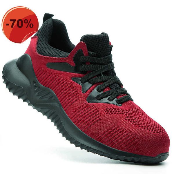 ultralight steel toe safety shoes men breathable work shoes anti-slip puncture proof safety boots sneakers chaussure homme, Black;brown
ultralight steel toe safety shoes men breathable work shoes anti-slip puncture proof safety boots sneakers chaussure homme, Black;brown