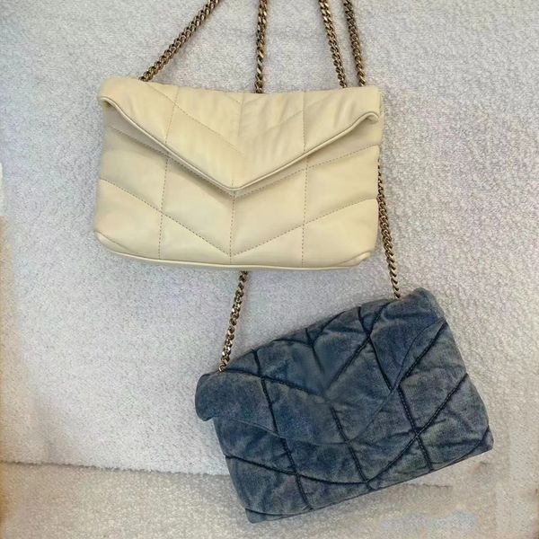 designers women washed denim bag lou lou puffer fashion classic jeans shoulder messenger shopping bags totes luxury designer handbag purse c
designers women washed denim bag lou lou puffer fashion classic jeans shoulder messenger shopping bags totes luxury designer handbag purse c
