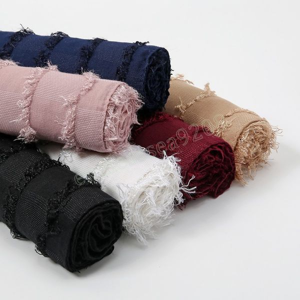 spring autumn plaid fringe polyester shawl scarf women wrap islamic pashmina stole muslim hijab snood 180x75cm, Blue;gray
spring autumn plaid fringe polyester shawl scarf women wrap islamic pashmina stole muslim hijab snood 180x75cm, Blue;gray