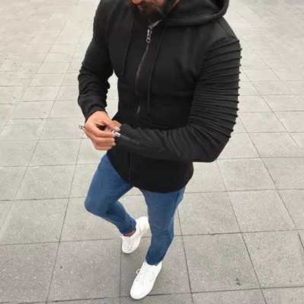 men's hoodies sweatshirts slim hooded mens coats male casual sportswear streetwear brand cloing 5xl ta299 spring autumn g221011, Black
men's hoodies sweatshirts slim hooded mens coats male casual sportswear streetwear brand cloing 5xl ta299 spring autumn g221011, Black