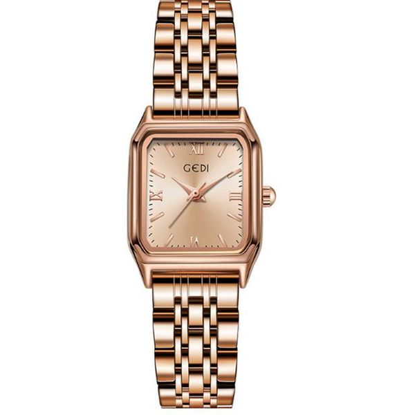goldie's popular women's watch rectangular simple pointer versatile steel band quartz waterproof watch 51067, Slivery;golden
goldie's popular women's watch rectangular simple pointer versatile steel band quartz waterproof watch 51067, Slivery;golden