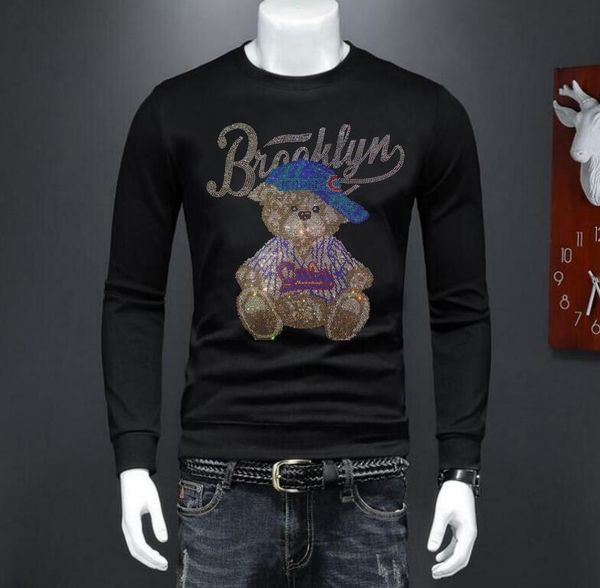 heavy industry hip hop sweatshirt for men clothing designer rhinestone fitness o neck s-4xl new men, Black
heavy industry hip hop sweatshirt for men clothing designer rhinestone fitness o neck s-4xl new men, Black