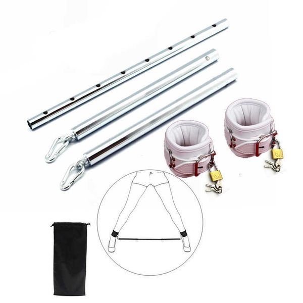 bondage massager toys expandable metal bar with lock catch leather handcuffs ankle bondage toy open leg spreader flirt games for couples
bondage massager toys expandable metal bar with lock catch leather handcuffs ankle bondage toy open leg spreader flirt games for couples