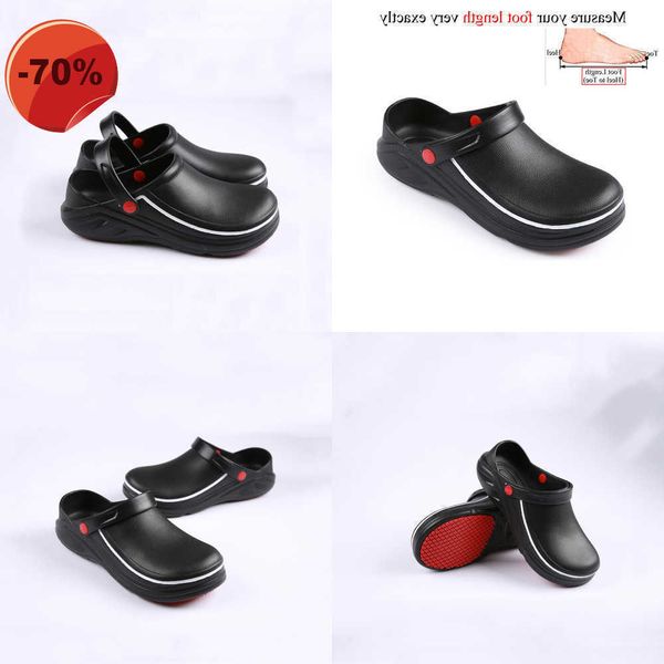 safety shoes rubber sandals kitchen cook l restaurant working work nurse water hospital nursing for men zapatos de cocina 210803, Black;brown
safety shoes rubber sandals kitchen cook l restaurant working work nurse water hospital nursing for men zapatos de cocina 210803, Black;brown