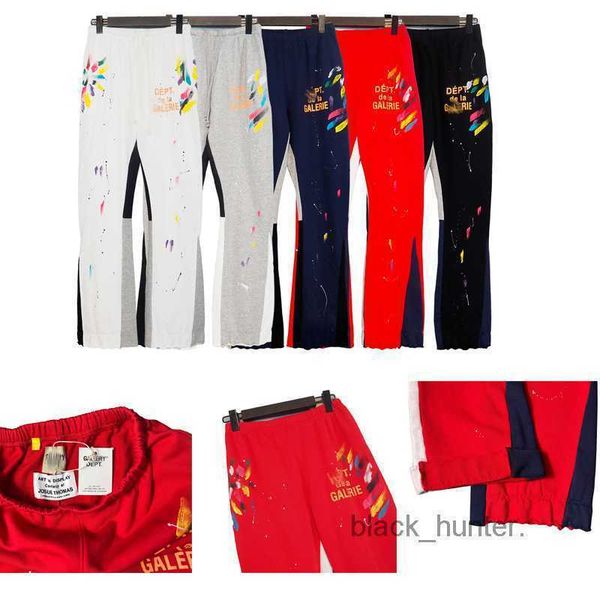 men's pants galery designer dept 22 autumn new splash color matching micro flare pants american street fashion brand pant, Black
men's pants galery designer dept 22 autumn new splash color matching micro flare pants american street fashion brand pant, Black