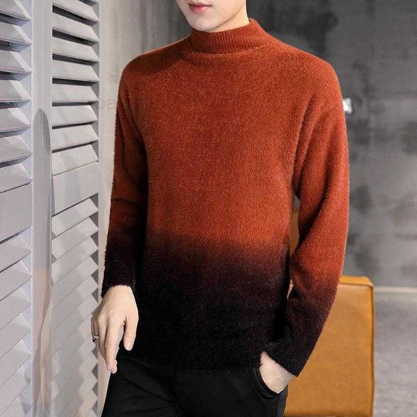 men men's sweaters fashion winter thick warm turtleneck patchwork pullover slim fit knitwear male clothing sweater, White;black
men men's sweaters fashion winter thick warm turtleneck patchwork pullover slim fit knitwear male clothing sweater, White;black