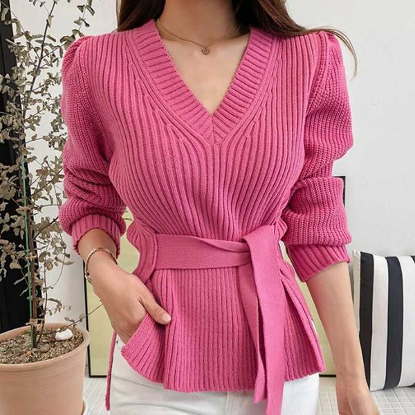 women's knits tees 2021 autumn winter elegant lace up knitted sweaters ladies solid long sleeve split sweater women pullovers female t, White
women's knits tees 2021 autumn winter elegant lace up knitted sweaters ladies solid long sleeve split sweater women pullovers female t, White