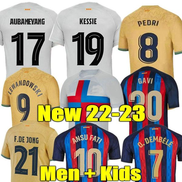 pedri lewandowski camisetas de football gavi soccer jersey 21 22 23 ansu fati 2022 2023 f. de jong kit shirt men kids dembele ferran barcelo, Black;yellow
pedri lewandowski camisetas de football gavi soccer jersey 21 22 23 ansu fati 2022 2023 f. de jong kit shirt men kids dembele ferran barcelo, Black;yellow