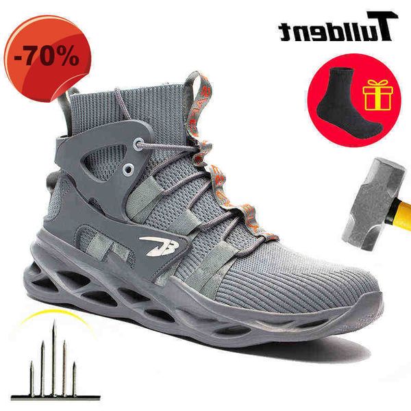man safety shoes work sneakers boots puncture-proof lightweight men steel toe indestructible 211222, Black;brown
man safety shoes work sneakers boots puncture-proof lightweight men steel toe indestructible 211222, Black;brown