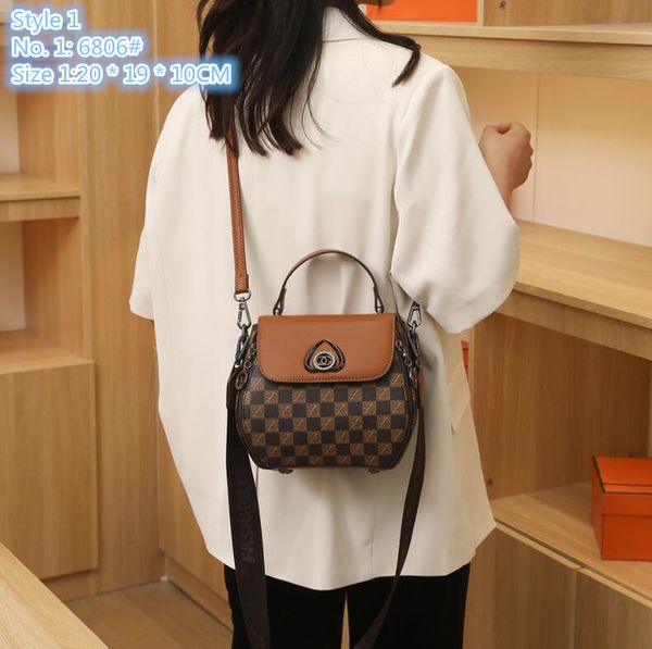 wholesale factory ladies shoulder bags 3 styles retro double zipper plaid handbag street trend contrast color leather handbags sweet lady sh
wholesale factory ladies shoulder bags 3 styles retro double zipper plaid handbag street trend contrast color leather handbags sweet lady sh