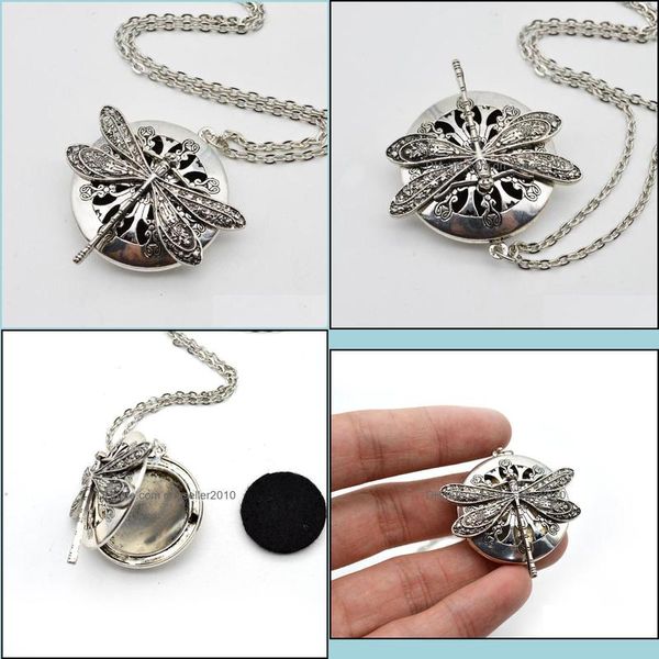 pendant necklaces 5pcs dragonfly design lockets vintage essential oil diffuser necklace aromatherapy locket pendant statement jewelr dhg3r, Silver
pendant necklaces 5pcs dragonfly design lockets vintage essential oil diffuser necklace aromatherapy locket pendant statement jewelr dhg3r, Silver