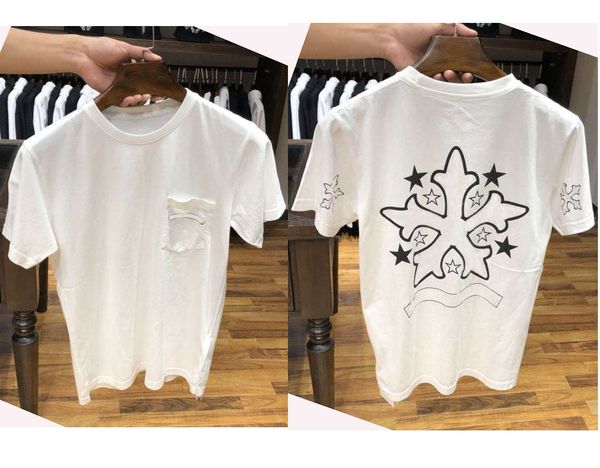 ch classic t shirt short sleeves letter pattern printed luxury pullover short sleeve men woman tees 12 styles, White;black
ch classic t shirt short sleeves letter pattern printed luxury pullover short sleeve men woman tees 12 styles, White;black