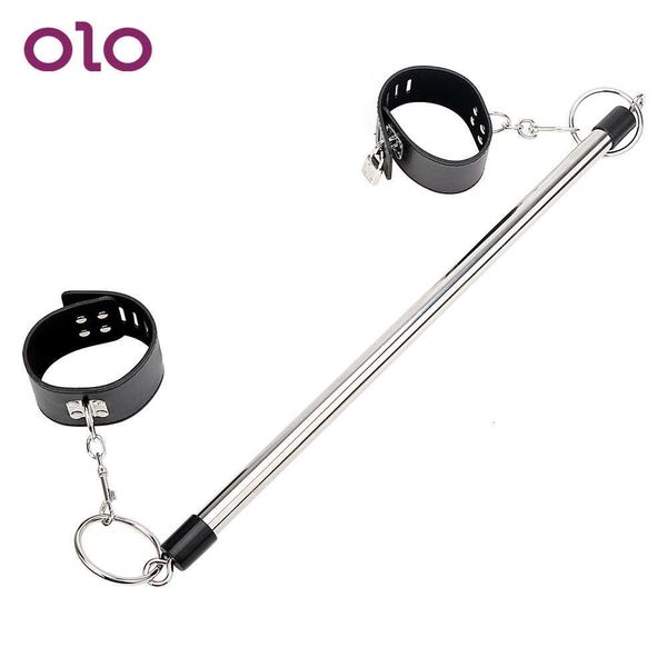 massager bondage toys olo stainless steel restraint bondage leather wrist ankle cuffs with lock keys for women couples spreader bar
massager bondage toys olo stainless steel restraint bondage leather wrist ankle cuffs with lock keys for women couples spreader bar