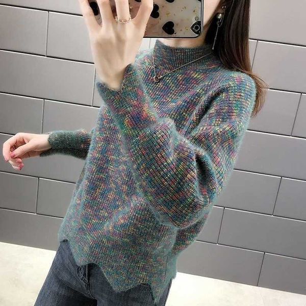 women's knits tees 2022 winter clothes women pullovers turtleneck oversized female long sleeve knit green sweater sweaters jersey blou, White
women's knits tees 2022 winter clothes women pullovers turtleneck oversized female long sleeve knit green sweater sweaters jersey blou, White