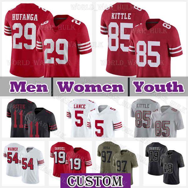 fans tees 19 deebo samuel football jersey 29 talanoa hufanga george kittle trey lance jerry rice jerseys nick bosa brandon aiyuk fred warne, Black
fans tees 19 deebo samuel football jersey 29 talanoa hufanga george kittle trey lance jerry rice jerseys nick bosa brandon aiyuk fred warne, Black