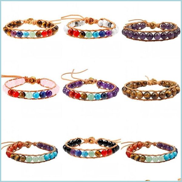 beaded strands boho handmade bead bracelets natural stone braided om charm bracelet leather wrap wrist bangle for men women jewelry dhirz, Black
beaded strands boho handmade bead bracelets natural stone braided om charm bracelet leather wrap wrist bangle for men women jewelry dhirz, Black