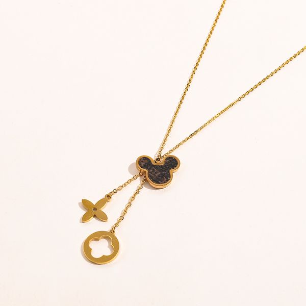womens design necklace faux leather 18k gold plated stainless steel necklaces choker chain letter pendant europe america fashion love gifts, Silver
womens design necklace faux leather 18k gold plated stainless steel necklaces choker chain letter pendant europe america fashion love gifts, Silver