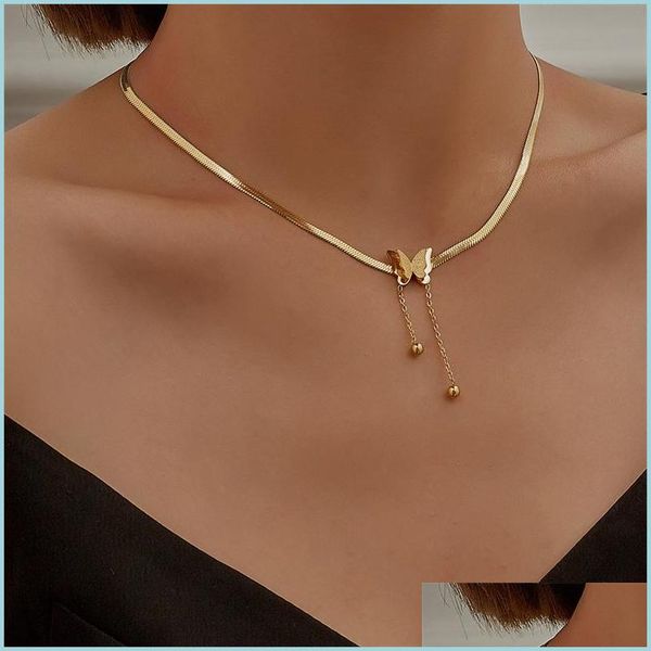 pendant necklaces unique boho butterfly choker necklace women stainless steel snake chain vintage punk charm animal pendant jewelry dhyio, Silver
pendant necklaces unique boho butterfly choker necklace women stainless steel snake chain vintage punk charm animal pendant jewelry dhyio, Silver