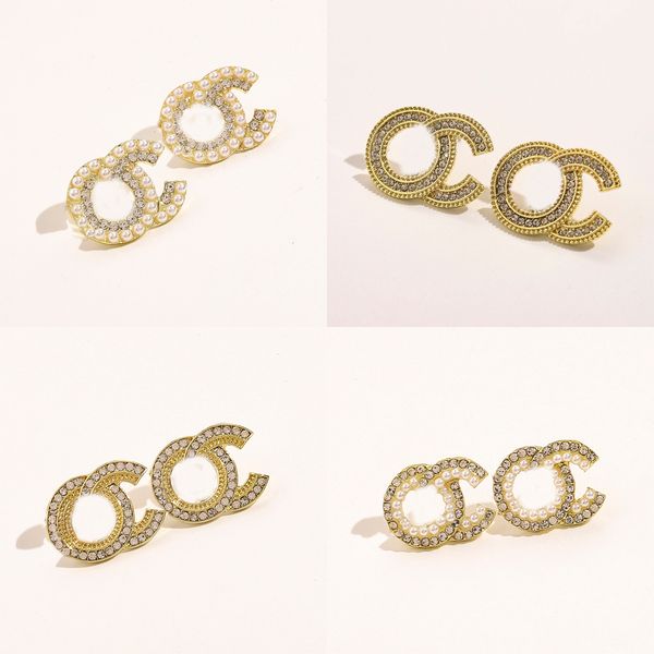simple 18k gold plated stainless steel luxury brand designers c-letters stud geometric famous women crystal rhinestone pearl earring wedding, Golden;silver
simple 18k gold plated stainless steel luxury brand designers c-letters stud geometric famous women crystal rhinestone pearl earring wedding, Golden;silver