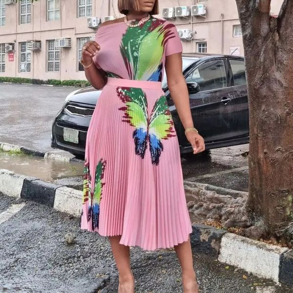 3xl summer fashion women's two piece dress casual printed & pleated skirt suit empire 2 pieces sets beach holiday, White
3xl summer fashion women's two piece dress casual printed & pleated skirt suit empire 2 pieces sets beach holiday, White