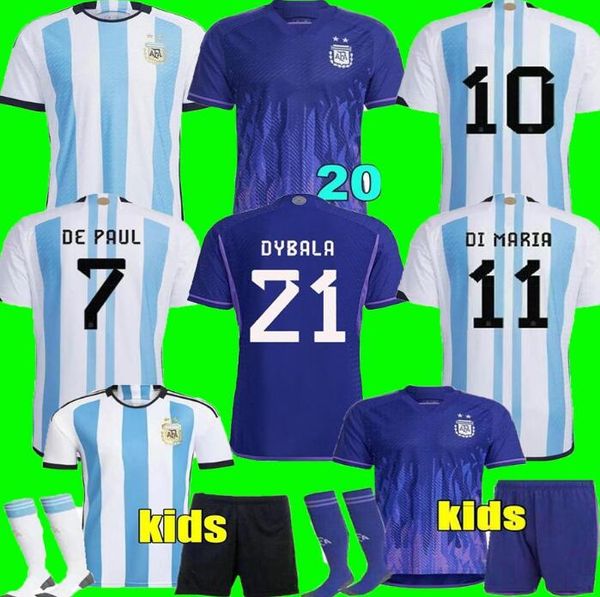 fans player version 2022 2023 argentina soccer jerseys 22 23 messis mac allister dybala di maria martinez de paul maradona child kids kit me, Black;yellow
fans player version 2022 2023 argentina soccer jerseys 22 23 messis mac allister dybala di maria martinez de paul maradona child kids kit me, Black;yellow