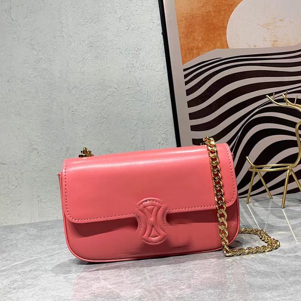 designer luxury triomphe shoulder bag buckle metal chain bag bright cow leather handbag armpit handbags candy color
designer luxury triomphe shoulder bag buckle metal chain bag bright cow leather handbag armpit handbags candy color