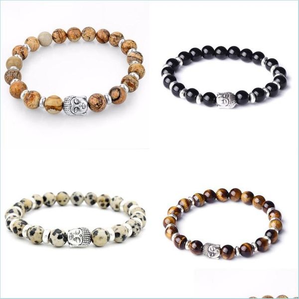 beaded strands mens turkey turkish jewelry natural stone bracelet femme sier color lava buddha bead chakra bracelets bangle for w dhue0, Black
beaded strands mens turkey turkish jewelry natural stone bracelet femme sier color lava buddha bead chakra bracelets bangle for w dhue0, Black