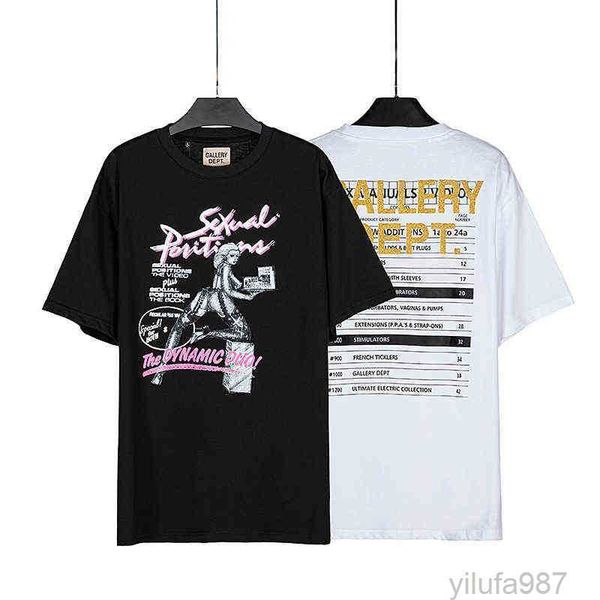 men's t-shirts designer galleryes t shirt version 2022 summer fashion galery dept street couple short sleeve t-shirt, White;black
men's t-shirts designer galleryes t shirt version 2022 summer fashion galery dept street couple short sleeve t-shirt, White;black