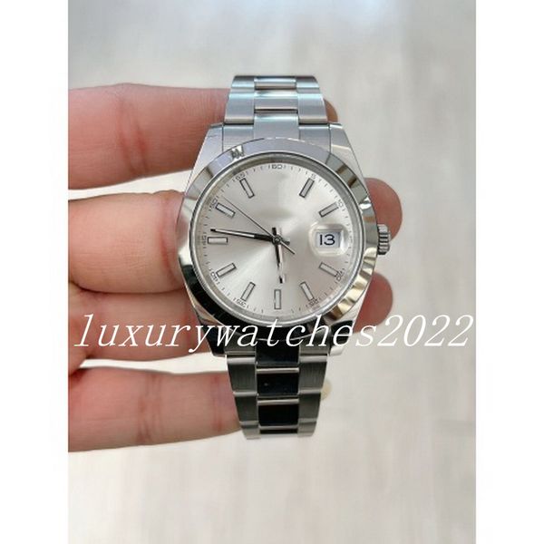 designer watch super v5 version 41mm silver dial automatic mechanicalstainless steel 904l sapphire luminous sport watches, Slivery;brown
designer watch super v5 version 41mm silver dial automatic mechanicalstainless steel 904l sapphire luminous sport watches, Slivery;brown