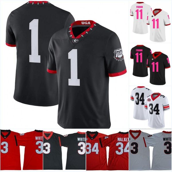 college wear uga #1 george pickens #13 stetson bennett #3 zamir white #3 todd gurley ii #18 jt daniels #34 herschel walker#4 james cook bull, Black
college wear uga #1 george pickens #13 stetson bennett #3 zamir white #3 todd gurley ii #18 jt daniels #34 herschel walker#4 james cook bull, Black