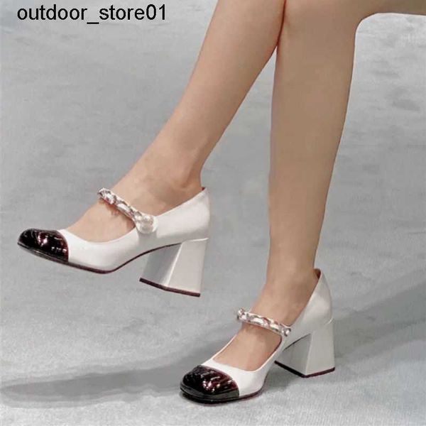 dress shoes designer miu genuine leather high-heeled shoe women thick heel patent leather mary jane french square head pearl single sneakers, Black
dress shoes designer miu genuine leather high-heeled shoe women thick heel patent leather mary jane french square head pearl single sneakers, Black