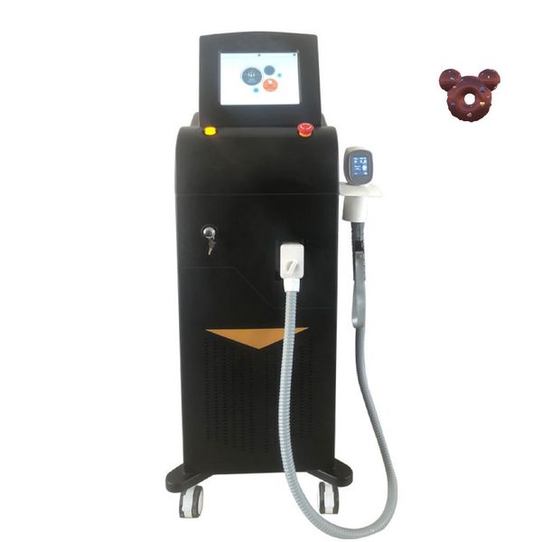 3 wavelengths 810nm 755nm 1064nm diodic laser permanent lazer hair removal machine, Black
3 wavelengths 810nm 755nm 1064nm diodic laser permanent lazer hair removal machine, Black