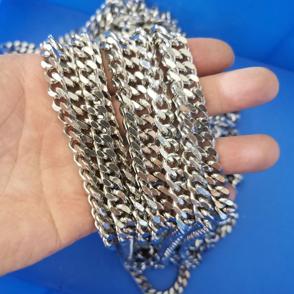3meter lot huge 8mm miami cuban curb chain jewelry findings chains stainless steel silver jewelry marking diy accessories
3meter lot huge 8mm miami cuban curb chain jewelry findings chains stainless steel silver jewelry marking diy accessories