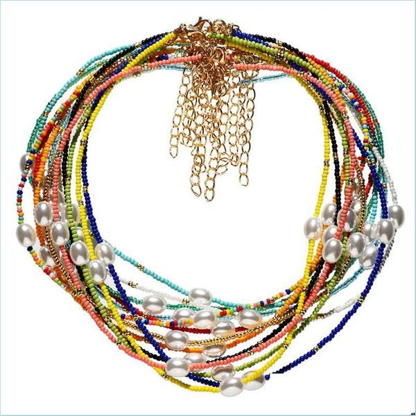 pendant necklaces bohemian womens mticolor beads handmade necklaces for women boho fashion glass summer pearl choker ladies jewelry dhaio, Silver
pendant necklaces bohemian womens mticolor beads handmade necklaces for women boho fashion glass summer pearl choker ladies jewelry dhaio, Silver