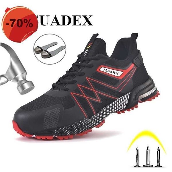 suadex men work safety shoes anti-puncture working sneakers male lightweight men shoes puncture-proof indestructible footwear 220212, Black;brown
suadex men work safety shoes anti-puncture working sneakers male lightweight men shoes puncture-proof indestructible footwear 220212, Black;brown