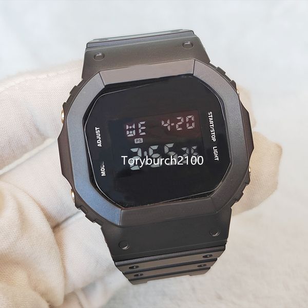 fashion quality 5600 watch relogio teenager g masculino waterproof dw men's wristwatch sport dual display gmt digital led reloj hombre, Slivery;brown
fashion quality 5600 watch relogio teenager g masculino waterproof dw men's wristwatch sport dual display gmt digital led reloj hombre, Slivery;brown