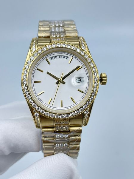 36mm automatic watches with sapphire glass and stainless steel strap 2813 movement luxury business and fashion wristwatch for men, Slivery;brown
36mm automatic watches with sapphire glass and stainless steel strap 2813 movement luxury business and fashion wristwatch for men, Slivery;brown