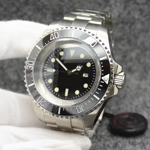 3 styles luxury watch mens watches aaa 52mm big size 116660 silver stainless belt black dial ceramic bezel automatic mechanical wristwatches, Slivery;brown
3 styles luxury watch mens watches aaa 52mm big size 116660 silver stainless belt black dial ceramic bezel automatic mechanical wristwatches, Slivery;brown