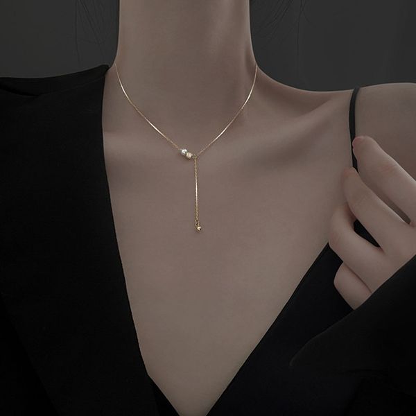 pendant necklaces new 925 sterling sier pearl round necklace personality charm ladies clavicle chain exquisite jewelry party accesso smtpk, Silver
pendant necklaces new 925 sterling sier pearl round necklace personality charm ladies clavicle chain exquisite jewelry party accesso smtpk, Silver