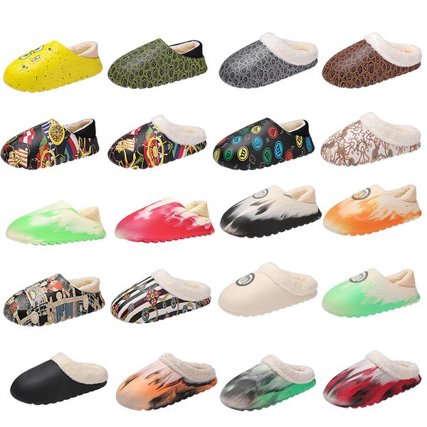 cotton slippers winter warm shoes plain cartoon color rubbed graffiti plush indoor and outdoor couples section snow boots for women men vari, Black
cotton slippers winter warm shoes plain cartoon color rubbed graffiti plush indoor and outdoor couples section snow boots for women men vari, Black