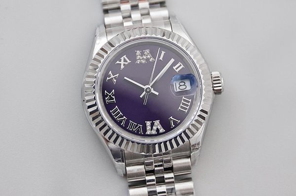 women's mechanical watch 904l silver steel 28/36/mm dial 2813 excellent movement automatic winding sapphire mirror waterproof leisure l, Slivery;brown
women's mechanical watch 904l silver steel 28/36/mm dial 2813 excellent movement automatic winding sapphire mirror waterproof leisure l, Slivery;brown