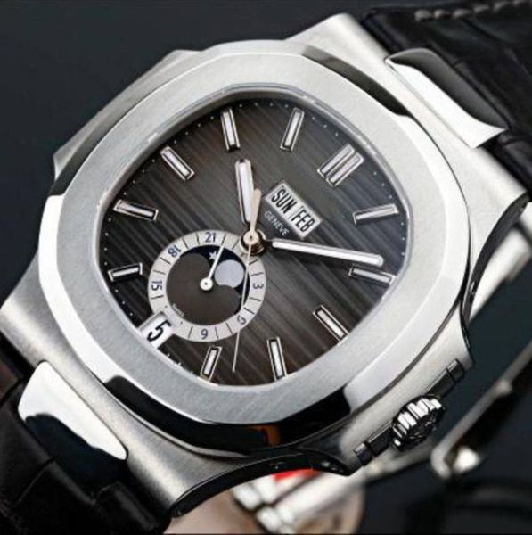 2022 sport watch 5711/1a-010 automatic mechanical watches silver case blue dial stainless luxury band mens watches, Slivery;brown
2022 sport watch 5711/1a-010 automatic mechanical watches silver case blue dial stainless luxury band mens watches, Slivery;brown