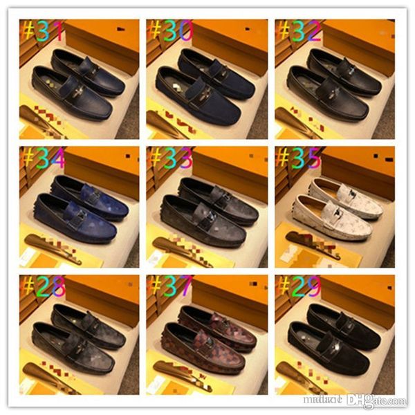 4a 38 model luxury mens casual business wedding formal dresses genuine leather shoes slip-on driving shoe designer luxury breathable platfor, Black
4a 38 model luxury mens casual business wedding formal dresses genuine leather shoes slip-on driving shoe designer luxury breathable platfor, Black
