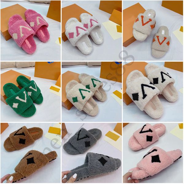 new designers fashion winter luxurys women wool slippers fashion fluffy furry warm letters sandals comfortable flip flop size 35-42, Black
new designers fashion winter luxurys women wool slippers fashion fluffy furry warm letters sandals comfortable flip flop size 35-42, Black