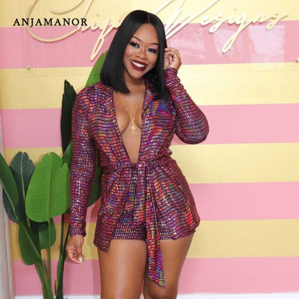 women's two piece pants anjamanor sparkly sequin women 2 piece set winter long sleeve blazer and short pants matching sets club outfits, White
women's two piece pants anjamanor sparkly sequin women 2 piece set winter long sleeve blazer and short pants matching sets club outfits, White