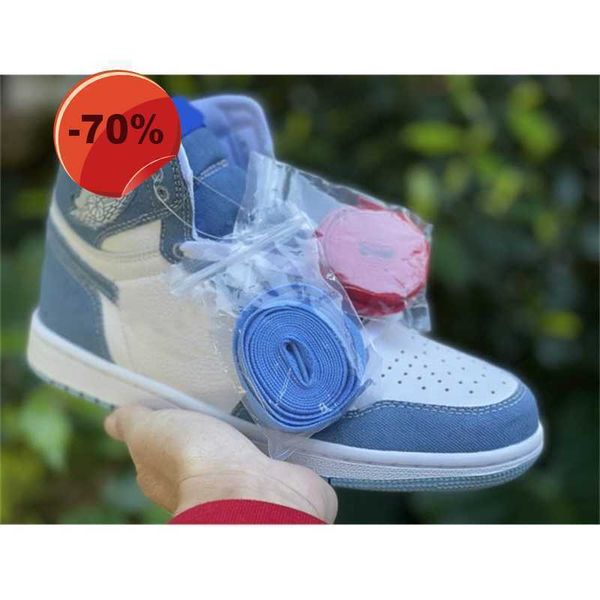 2022 authentic 1 high og wmns denim basketball shoes white worn blue metallic gold 1s sneakers retro men women sports shoes with box
2022 authentic 1 high og wmns denim basketball shoes white worn blue metallic gold 1s sneakers retro men women sports shoes with box