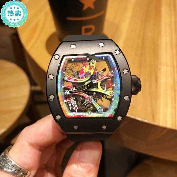 luxury mens mechanics watches richa wristwatch personalized graffiti rm68-01 automatic mechanical barrel mill ceramic hollow men's hslj
luxury mens mechanics watches richa wristwatch personalized graffiti rm68-01 automatic mechanical barrel mill ceramic hollow men's hslj